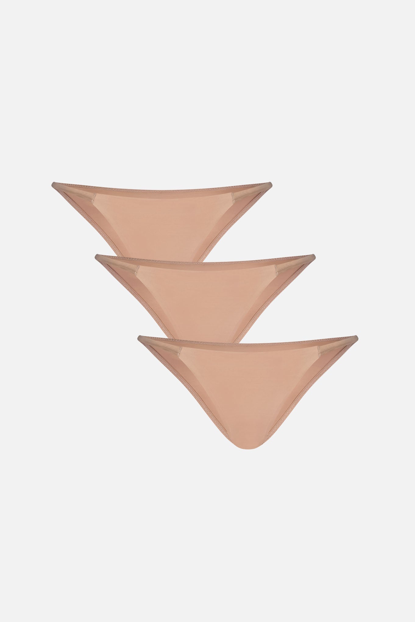 Glacé String Bikini in Buff (Pack)