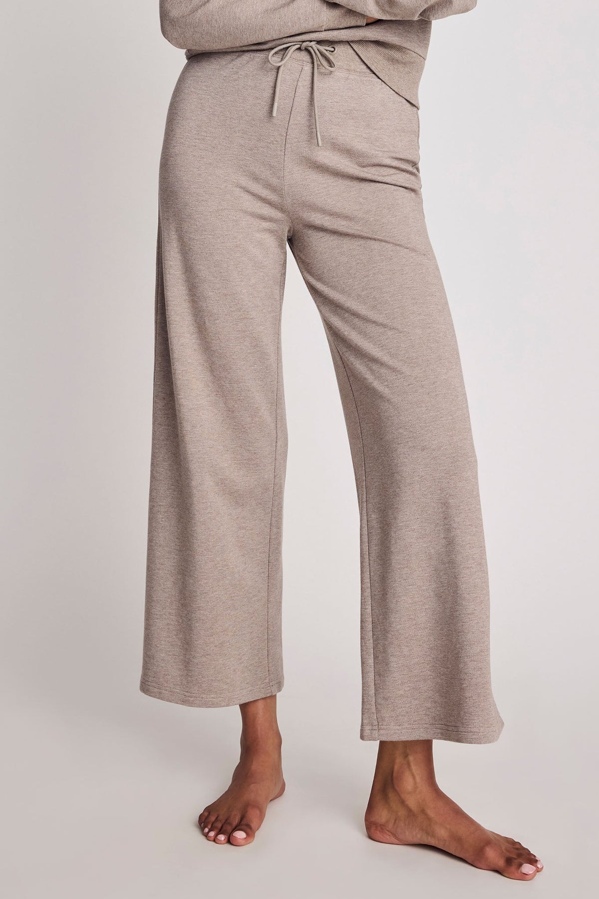 Club Crop Pant in Mink