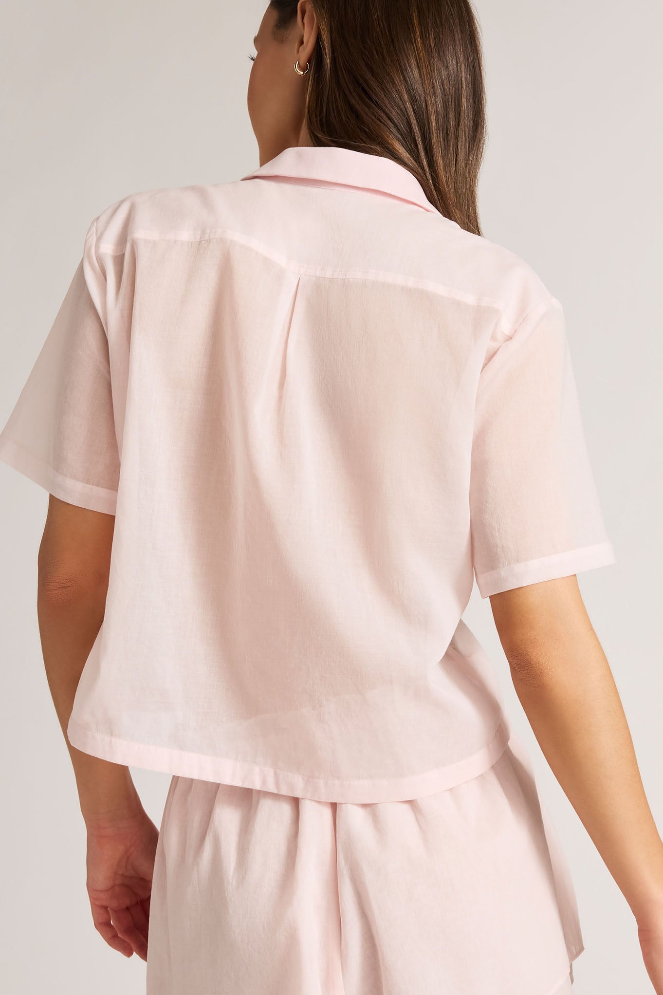 Island Short Sleeve Shirt in Shell