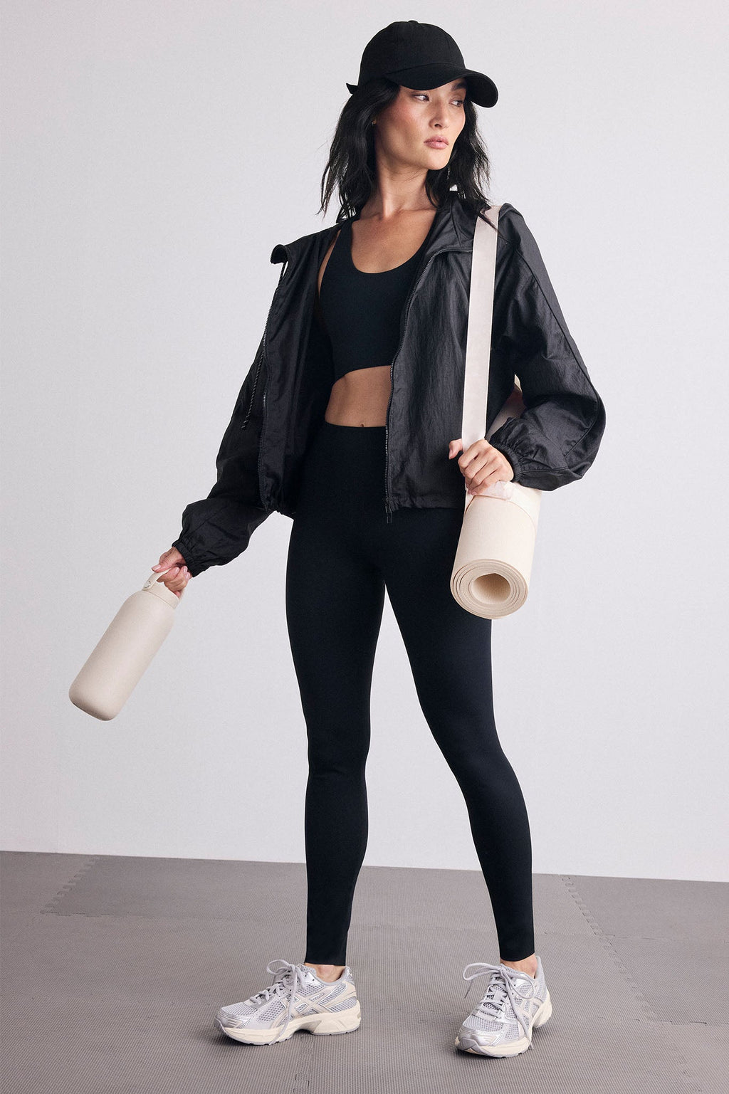 Parachute Jacket in Black