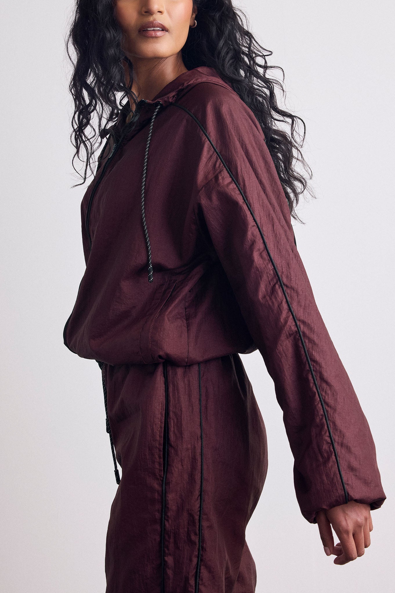 Parachute Jacket in Garnet