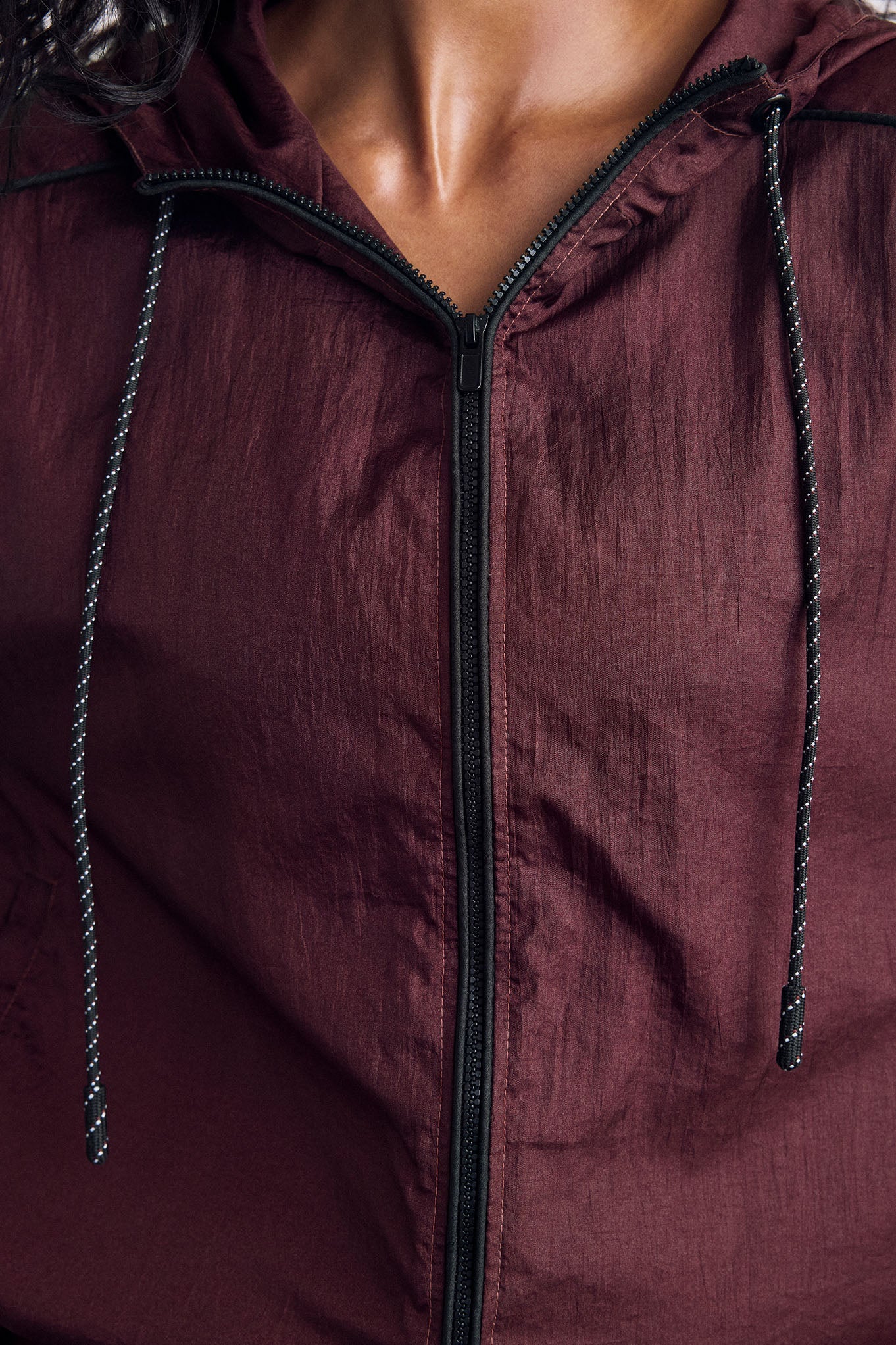 Parachute Jacket in Garnet