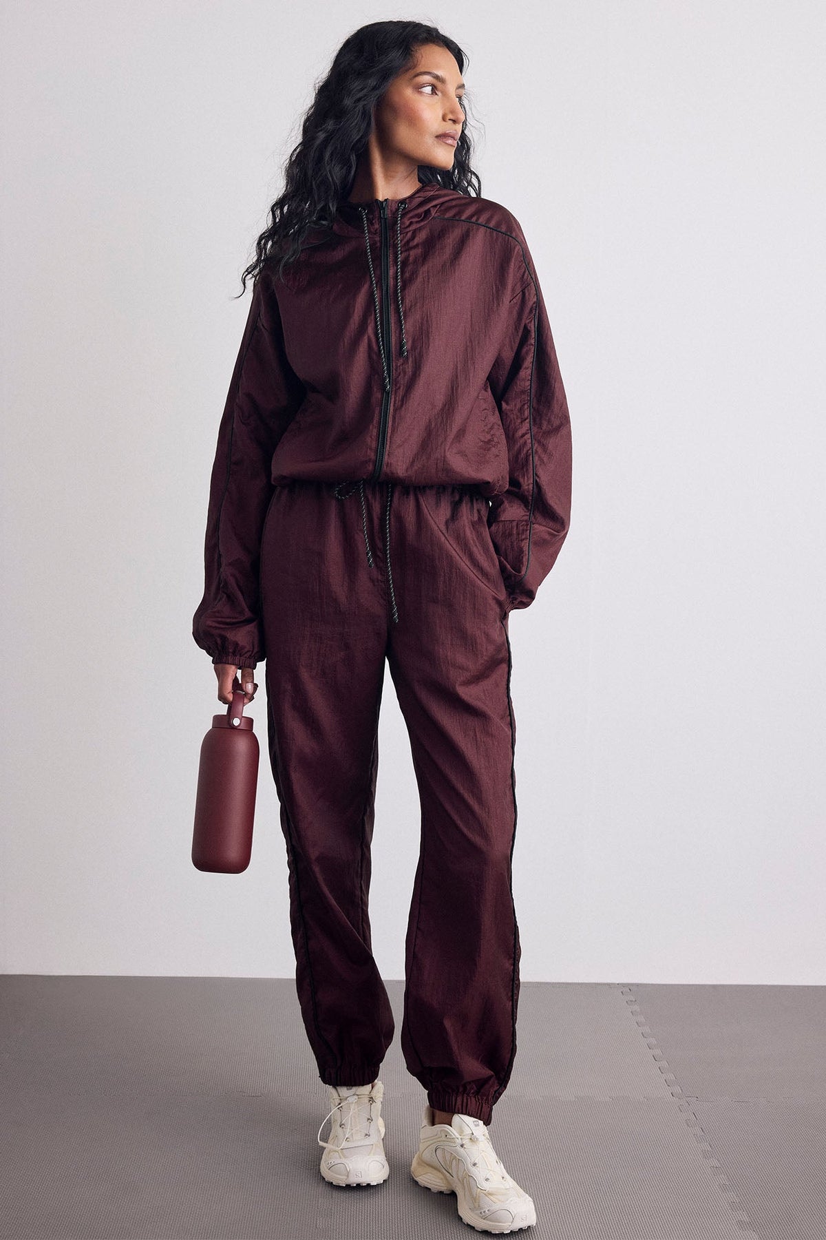 Parachute Jacket in Garnet