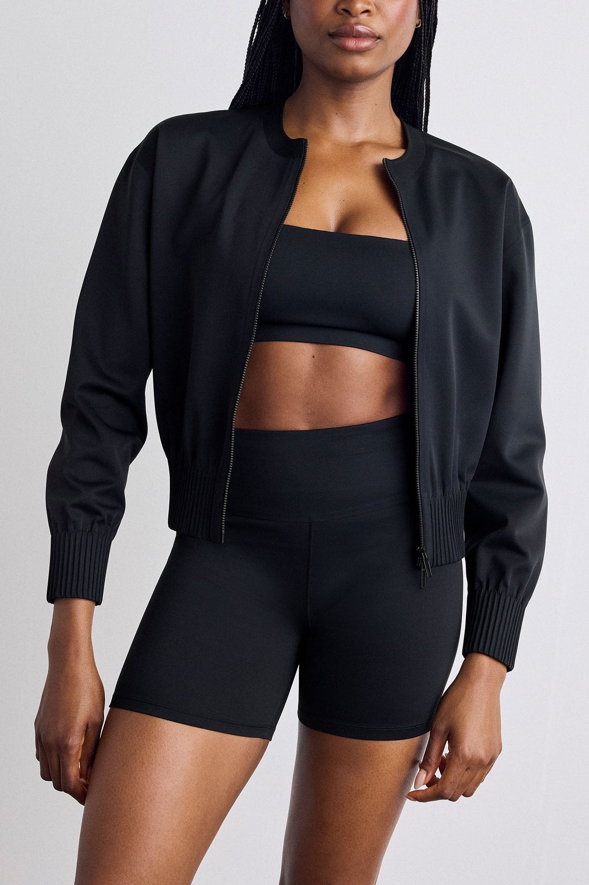 Base Sport Bomber in Black