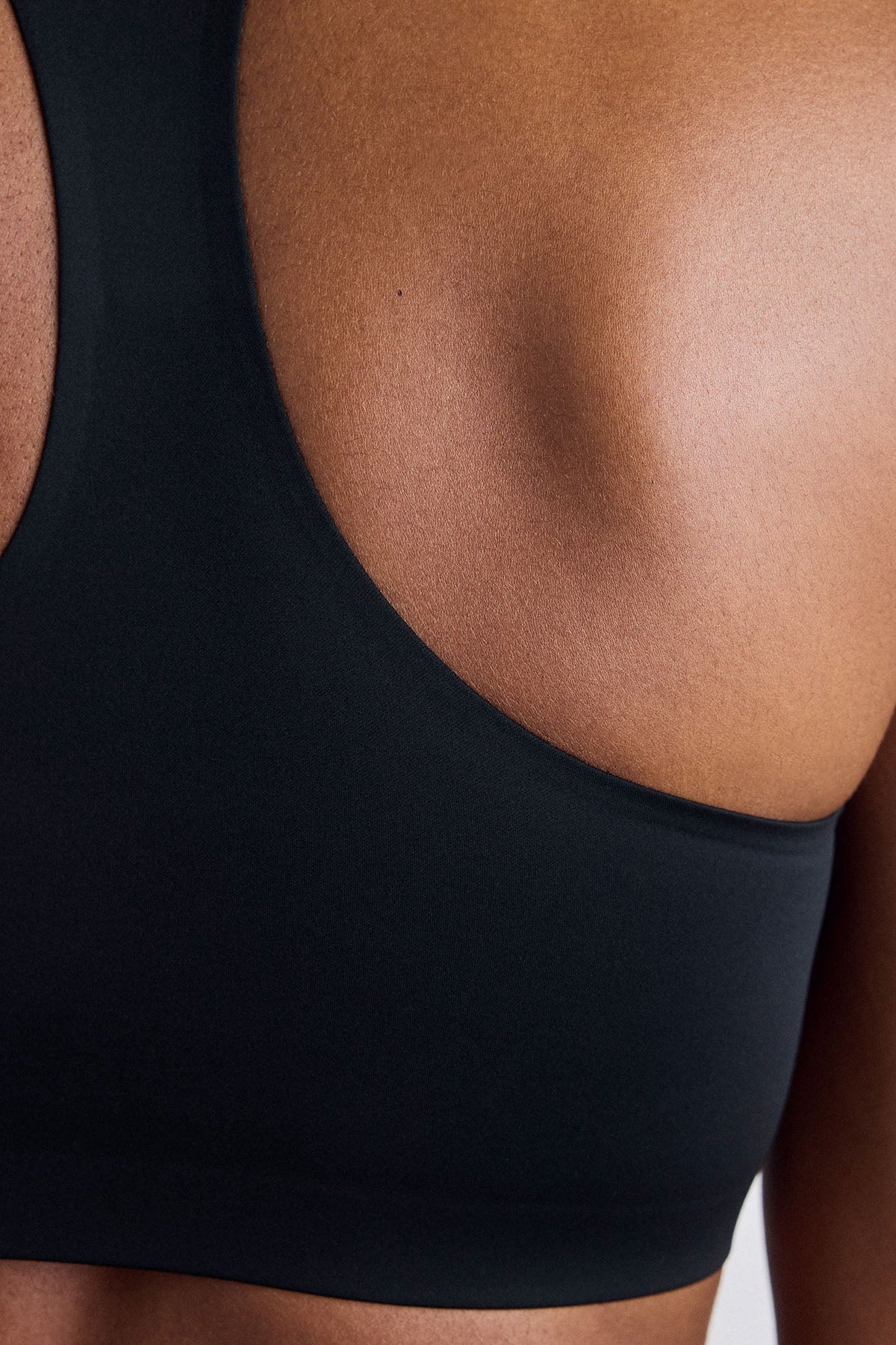 Base Sport Racerback Top in Black