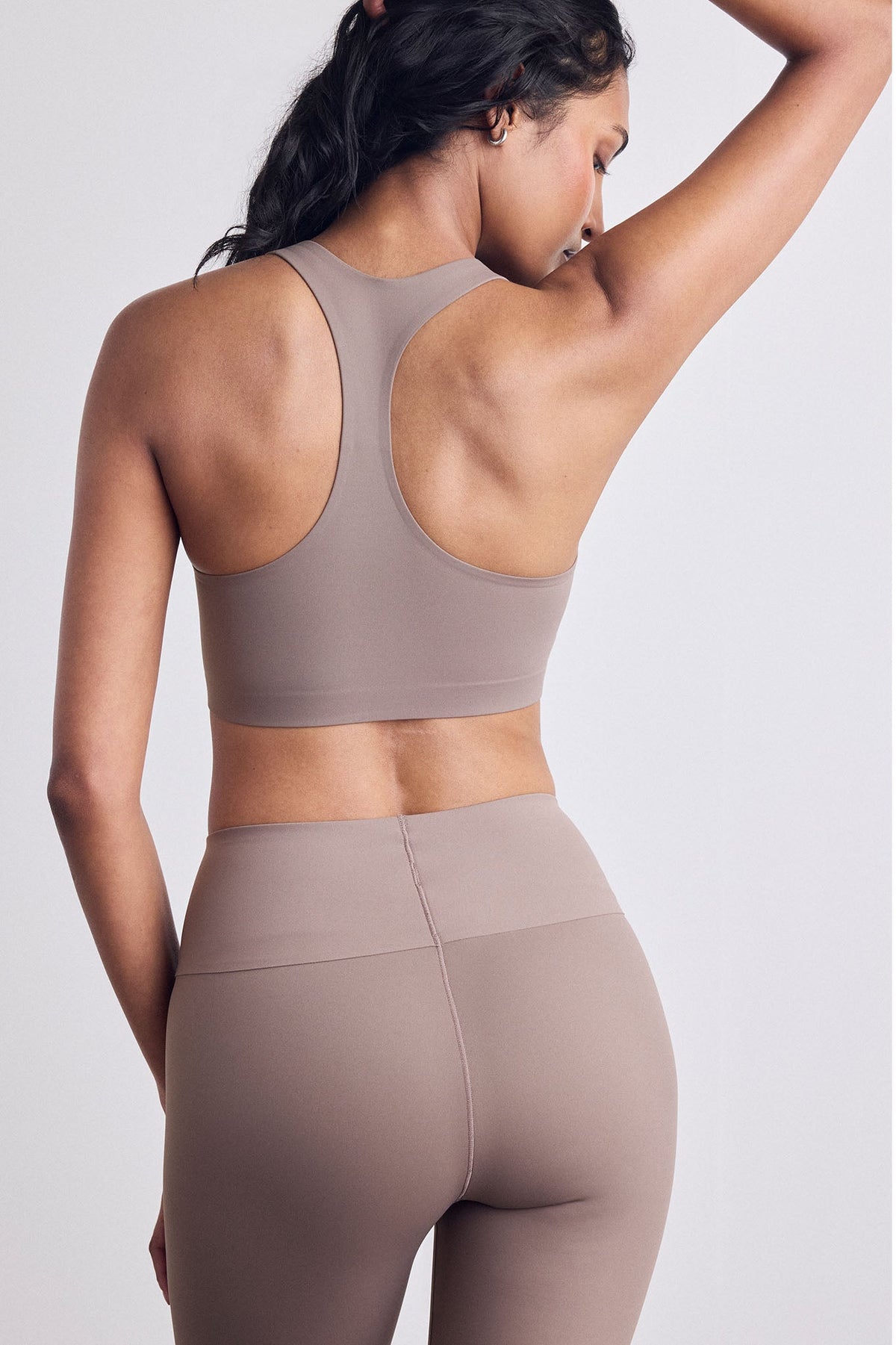 Base Sport Racerback Top in Mink
