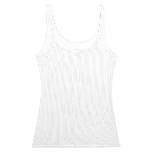 Whipped A-Top in White
