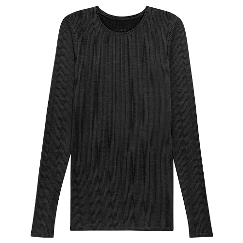 Whipped Long Sleeve in Black