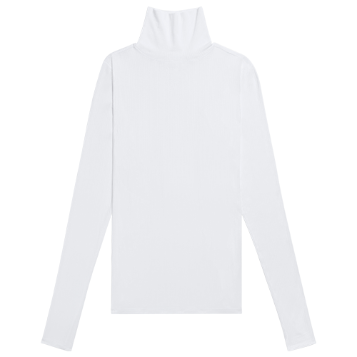 Whipped Turtleneck in White